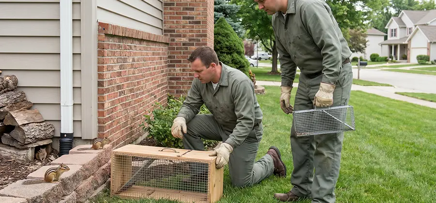 Remove Chipmunks From Yard in Corvallis
