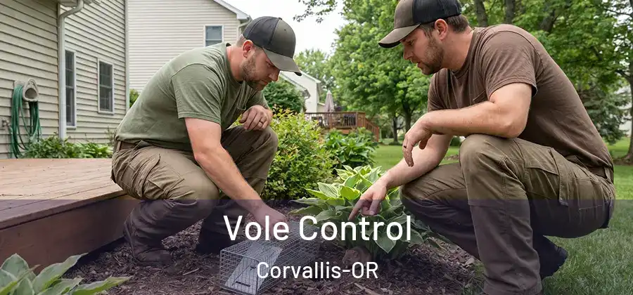 Vole Control Corvallis-OR